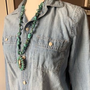 Madewell Button Down Top size Small. 🌿